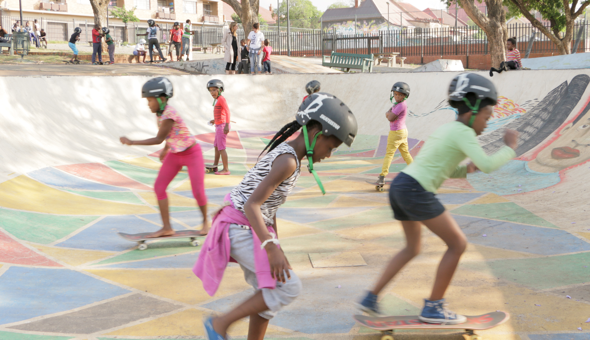 Skate session in South Africa
